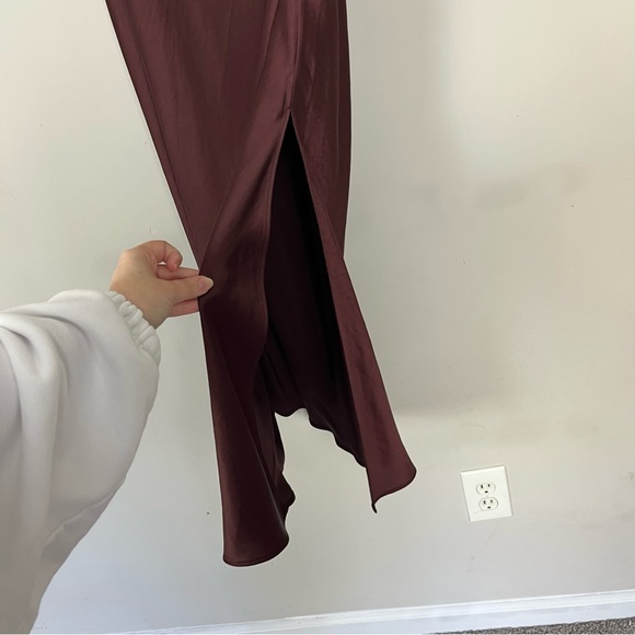 NWT MADEWELL SILKY MAXI SLIP SKIRT SIZE 8 - Picture 11 of 13